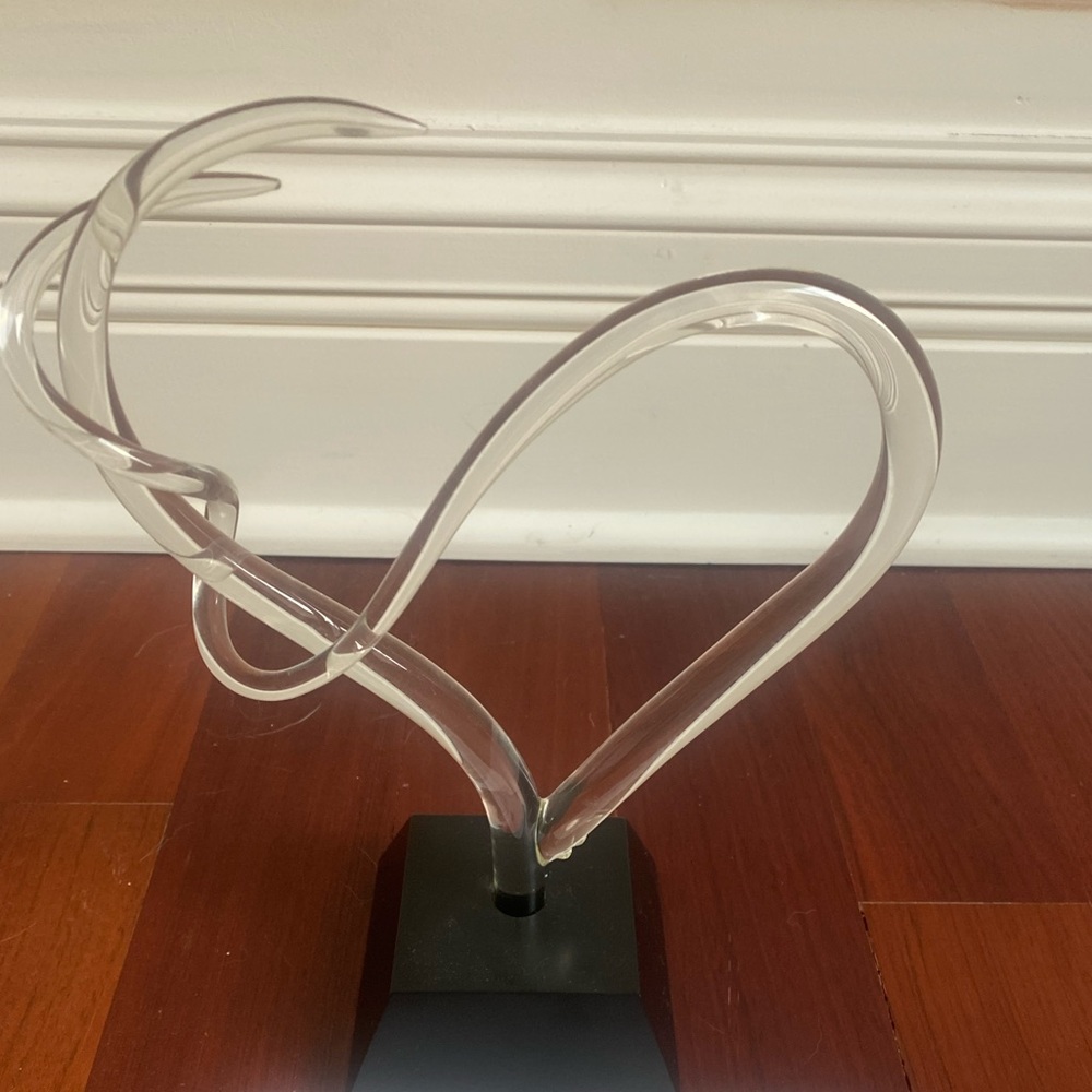 Glass sculpture